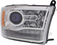 Set Of 2 Front Head Lights Assembly Left Driver & Right Passenger Side Direct Replacement Compatible With 2013-2015 Ram 1500 2500 3500 CH2502244 CH2503244 68093217AC 68093216AC