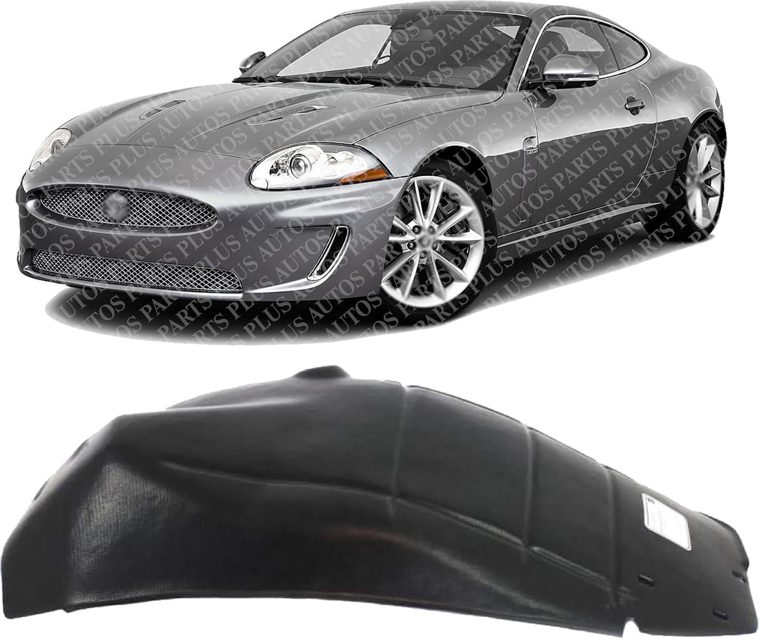 Front Fender Liner Rear Section Left Driver Side Direct Replacement Compatible With 2007-2015 Jaguar XK/XKR JA1248103 C2P12149