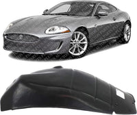 Front Fender Liner Rear Section Left Driver Side Direct Replacement Compatible With 2007-2015 Jaguar XK/XKR JA1248103 C2P12149