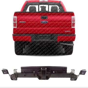 Rear Bumper Reinforcement With Towing Pkg Steel Direct Replacement Compatible With 2009-2014 Ford F-150 FO1106363 9L3Z17D826E