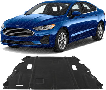 Front Engine Splash Shield Under Cover Direct Replacement Compatible with 2013-2020 Ford Fusion/Lincoln MKZ FO1228126 DG9Z6P013E