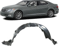 Front Fender Liner Left Driver Side Direct Replacement Compatible With 2007-2009 Lexus LS460 / LS600H LX1248105 5380650050