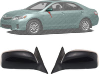 Front Power Mirror Non-Folding & Heated Primed Right Passenger & Left Driver Side Direct Replacement Compatible With Toyota Camry 2007-2011 TO1320215 TO1321215 8794006924 8791006925