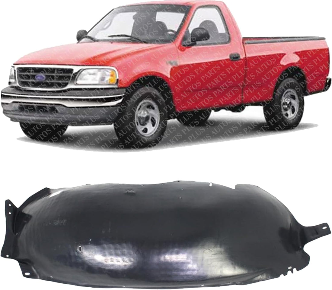 Front Upper Section Fender Liner Left Driver Side Direct Replacement Compatible With 1997-2004 Ford F-Series / 1997-2002 Expedition FO1248102 8L3Z16103B