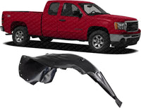 Front Fender Liner Right Passenger Side Direct Replacement Compatible With 2007-2013 GMC Sierra 1500 GM1249189 25828534