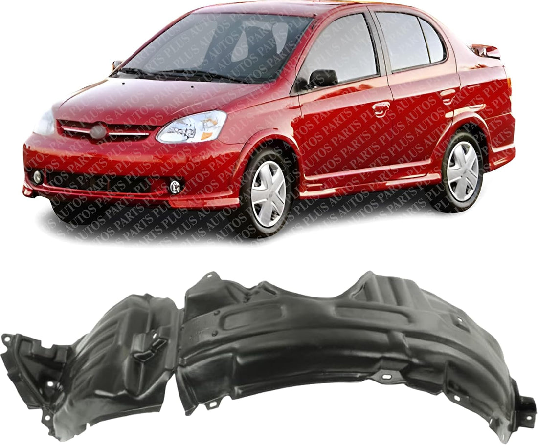 Front Fender Liner Left Driver Side Direct Replacement Compatible With 2000-2005 Toyota Echo TO1248115 5387652012