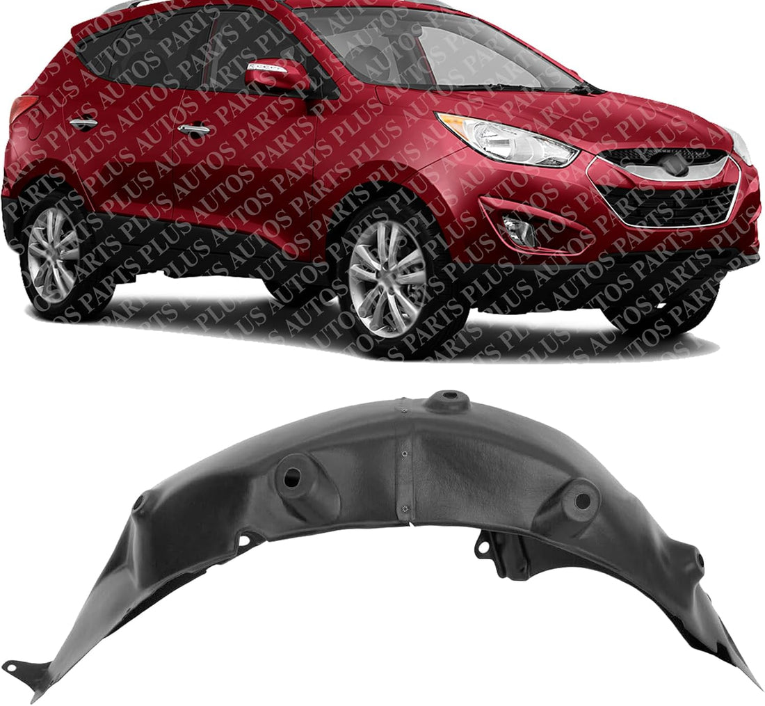 Rear Fender Liner Right Passenger Side Direct Replacement Compatible With 2010-2013 Hyundai Tucson HY1763108 868222S000