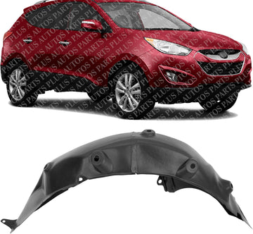 Rear Fender Liner Right Passenger Side Direct Replacement Compatible With 2010-2013 Hyundai Tucson HY1763108 868222S000
