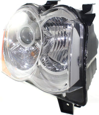 Front Head Light Right Passenger Side Direct Replacement Compatible With 2008-2010 Jeep Grand Cherokee CH2519129 55157484AH 55157484AD 55157484