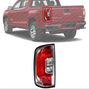 Tail Light Assembly Left Driver Side Direct Replacement Compatible With 2015-2022 GMC Canyon GM2800273 84916709