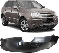 Front Fender Liner Right Passenger Side Direct Replacement Compatible With 2008-2010 Saturn Vue / 2012-2015 Chevrolet Captiva GM1249194 22890046