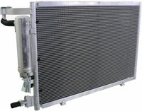 Front A/C Condenser Aluminum Core Direct Replacement Compatible With 2011-2013 Ford Fiesta FO3030228 AE8Z19712A