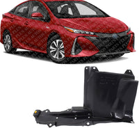 AUTOS PARTS PLUS Front Engine Splash Shield Under Cover Vacuum Form Right Passenger Side Direct Replacement Compatible with 2016-2018 Toyota Prius / 2017-2018 Prime TO1228225 5144347020-PFM