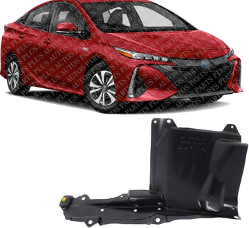 AUTOS PARTS PLUS Front Engine Splash Shield Under Cover Vacuum Form Right Passenger Side Direct Replacement Compatible with 2016-2018 Toyota Prius / 2017-2018 Prime TO1228225 5144347020-PFM