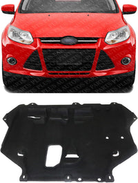 Front Center Engine Splash Shield Under Cover Direct Replacement Compatible with 2012-2018 Ford Focus FO1228121 AV6Z6P013A