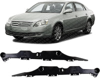 Set Of 2 Front Bumper Stay Bracket Plastic Left Driver & Right Passenger Side Direct Replacement Compatible With 2005-2010 Toyota Avalon TO1067164 TO1066164 52145AC040 52146AC040