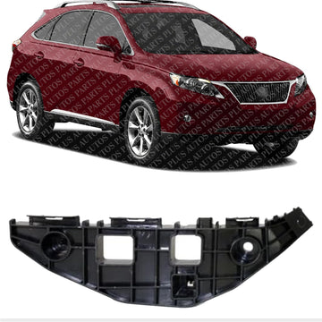 Front Bumper Bracket Right Passenger Side Direct Replacement Compatible With 2010-2012 Lexus RX350 / RX450h LX1043104 525350E023