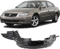 Front Fender Liner Left Driver Side Direct Replacement Compatible With 2002-2006 Nissan Altima NI1250113 638438J000