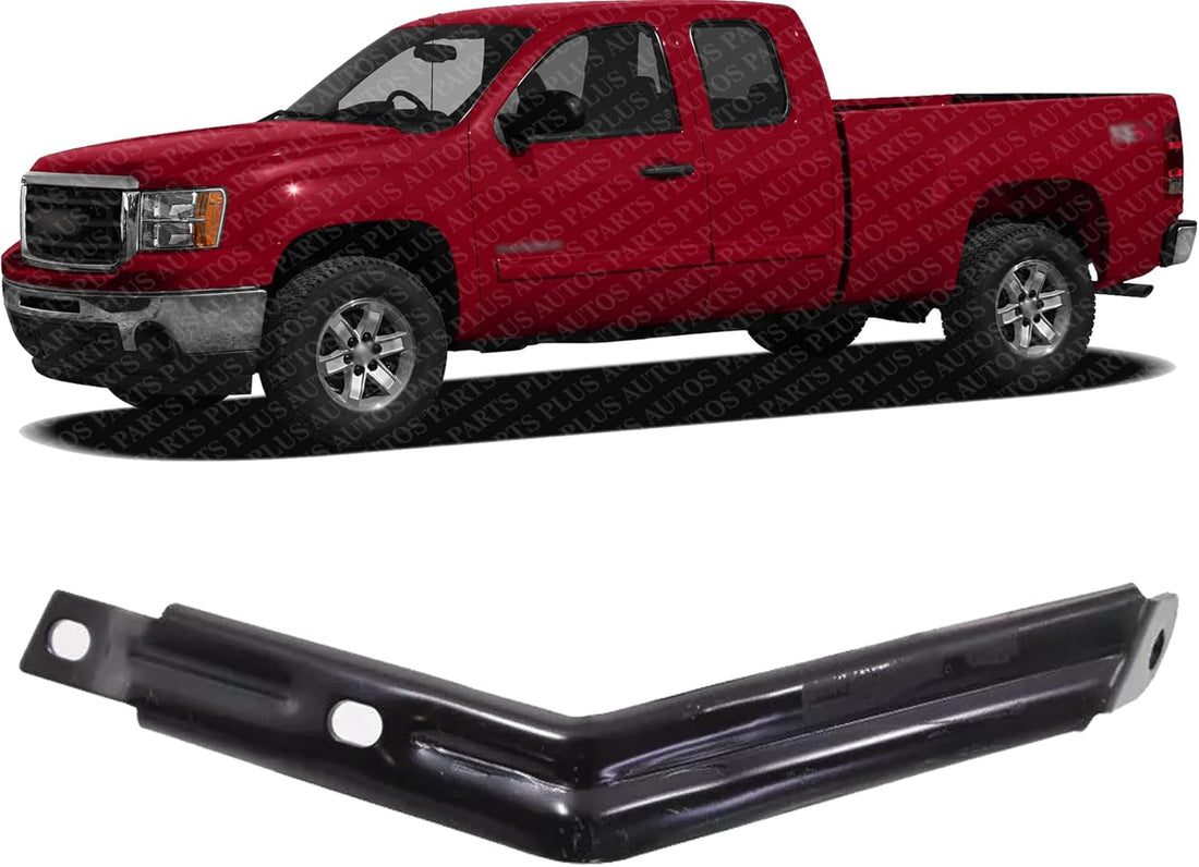 Front Bumper Inner Bracket Left Driver Side Direct Replacement Compatible With 2007-2013 GMC Sierra 1500/2007-2010 2500HD 3500HD GM1066181 25833267