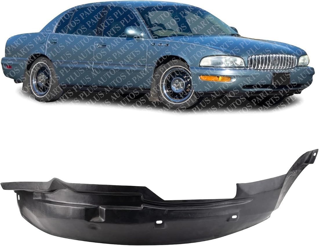 Front Fender Liner Right Passenger Side Direct Replacement Compatible With 1997-2005 Buick Park Avenue GM1249152 25700721