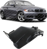 Front Fender Liner Rear Section Right Passenger Side Direct Replacement Compatible With 2008-2013 BMW 1-Series BM1249107 51717207650