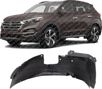 Front Fender Liner Left Driver Side Direct Replacement Compatible With 2016-2018 Hyundai Tucson HY1248185 86811D3010