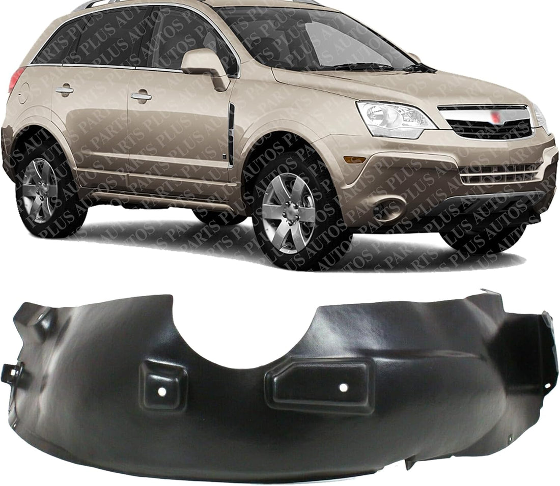 Front Fender Liner Right Passenger Side Direct Replacement Compatible with 2008-2010 Saturn Vue / 2012-2015 Chevrolet Captiva Sport GM1249193 22890050