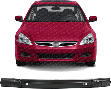 Front Bumper Reinforcement Steel Direct Replacement Compatible With 2003-2007 Honda Accord HO1006164 71130SDBA70ZZ