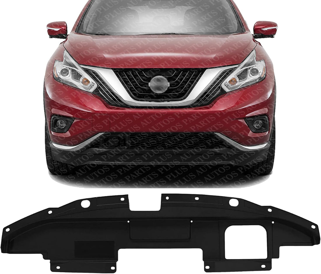 Front Upper Radiator Support Cover Plastic Direct Replacement Compatible With 2015-2021 Nissan Murano NI1224110 620785AA0A