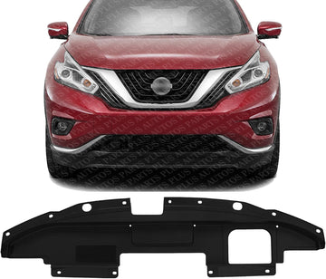 Front Upper Radiator Support Cover Plastic Direct Replacement Compatible With 2015-2021 Nissan Murano NI1224110 620785AA0A