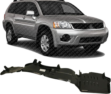 Front Fender Liner Right Passenger Side Direct Replacement Compatible with 2006-2011 Mitsubishi Endeavor MI1251110 5370A398