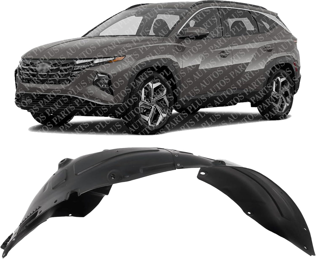 Front Fender Liner Left Driver Side Direct Replacement Compatible With 2022-2023 Hyundai Tucson HY1248189 86811CW000