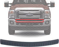 Front Bumper Pad Plastic Direct Replacement Compatible With 2011-2016 Ford F-Series Super Duty FO1019100 BC3Z17C829BA