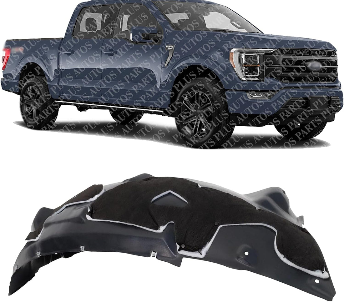 Front Fender Liner Right Passenger Side Direct Replacement Compatible With 2021-2023 Ford F-150 FO1249214 ML3Z16102D