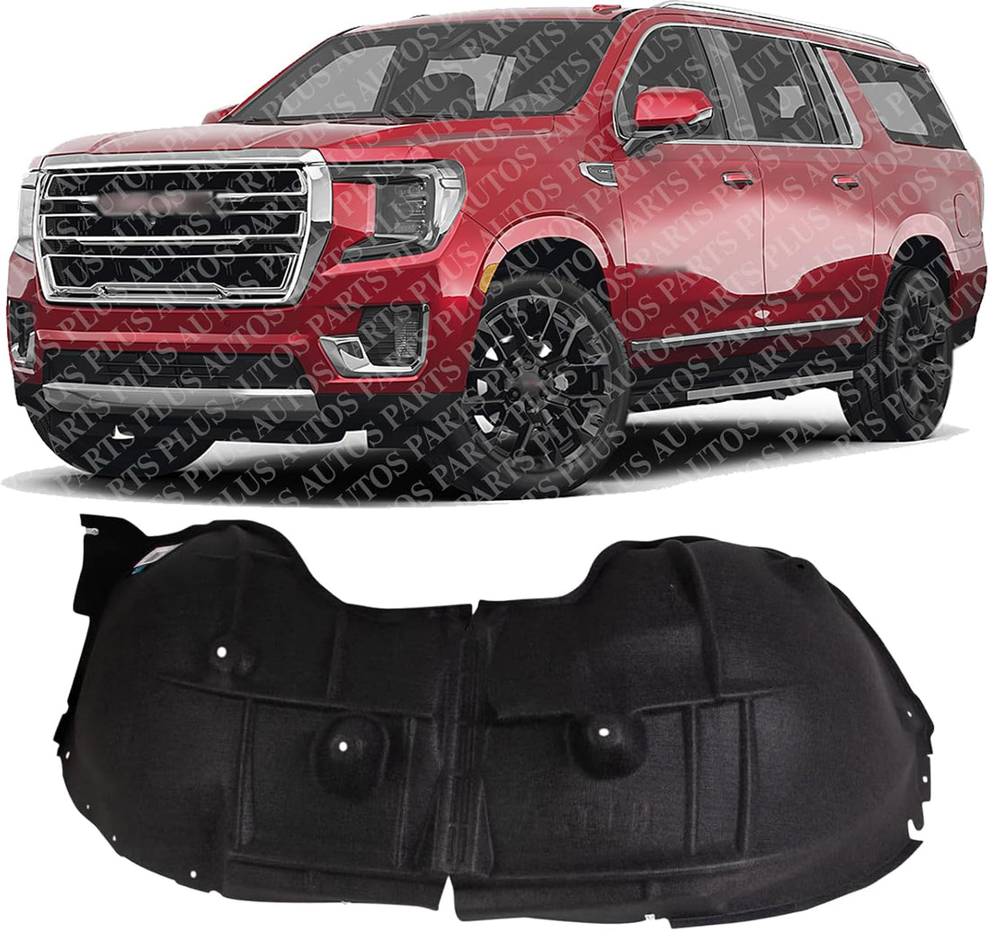 Front Fender Liner Left Driver Side Direct Replacement Compatible With 2021-2024 GMC Yukon/XL GM1248322 84856831