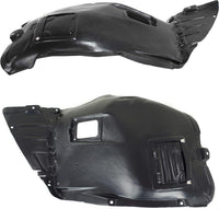 Set of 2 Front Section Fender Liner Left Driver & Right Passenger Side Direct Replacement Compatible with 2006-2012 BMW 3-Series BM1251114 BM1250114 51717059380 51717059379