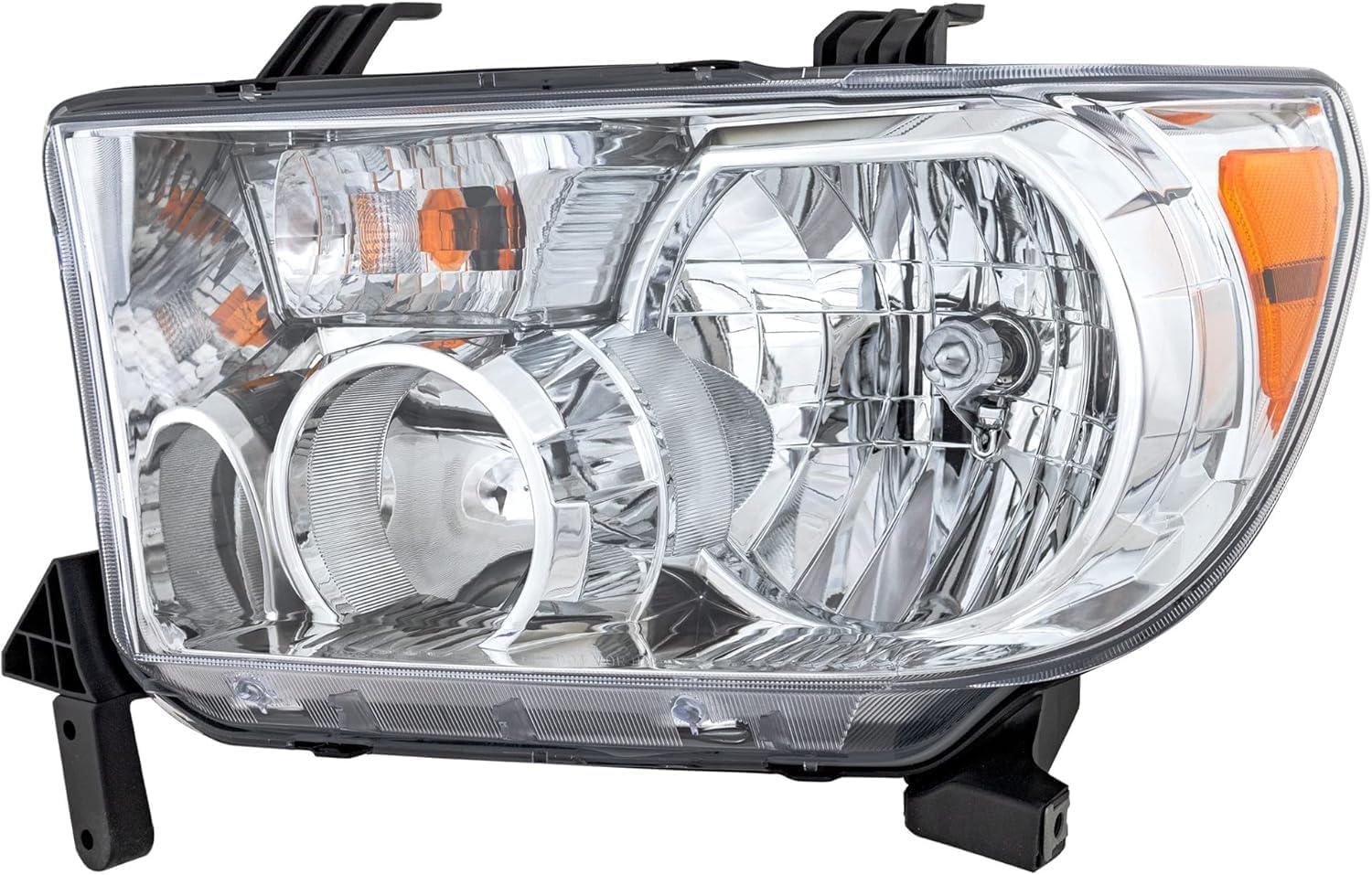 Front Head Light Assembly Left Driver Side Direct Replacement Compatible With 2009-2013 Toyota Tundra TO2502194 811500C070