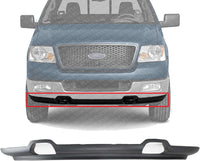 AUTOS PARTS PLUS Front Bumper Lower Valance Spoiler Textured Plastic with Tow Hook Holes Direct Replacement Compatible with 2007-2008 Ford F-150 FO1093108 6L3Z17626BAA