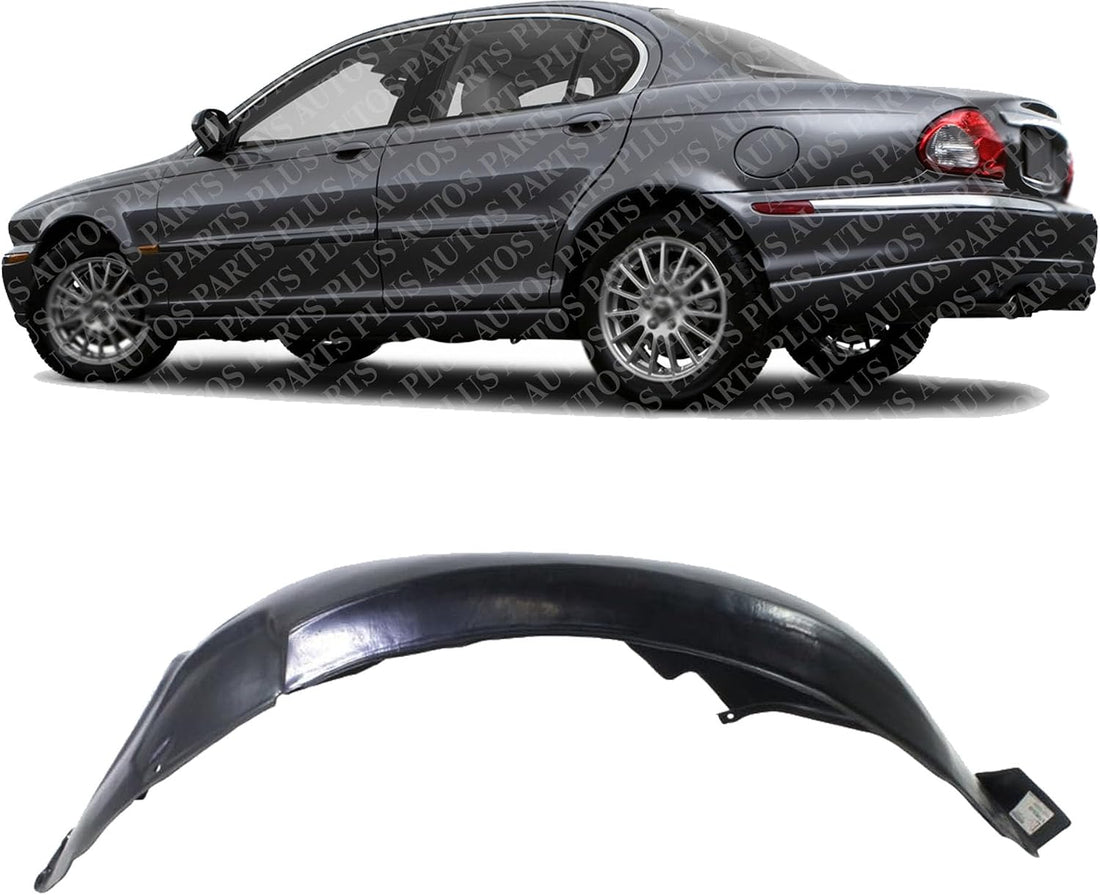 Rear Fender Liner Left Driver Side Direct Replacement Compatible With 2002-2008 Jaguar X-Type JA1710101 C2S48128