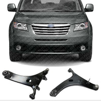 AUTOS PARTS PLUS Set Of 2 Front Lower Control Arm With Ball Joint Left Driver & Right Passenger Side Direct Replacement Compatible With 2006-2007 Subaru B9 / 2008-2014 Tribeca 20202XA00C 20202XA04C