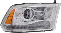 Set Of 2 Front Head Lights Assembly Left Driver & Right Passenger Side Direct Replacement Compatible With 2013-2015 Ram 1500 2500 3500 CH2502244 CH2503244 68093217AC 68093216AC