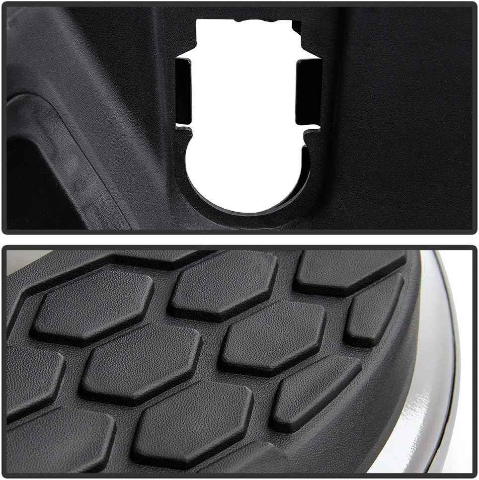 Rear Bumper Chrome Steel With Pad Provision/Without Mounting Bracket Direct Replacement Compatible With 2009-2018 Dodge Ram 1500/2010-2012 2500/3500 CH1103122 68049769AB-PFM