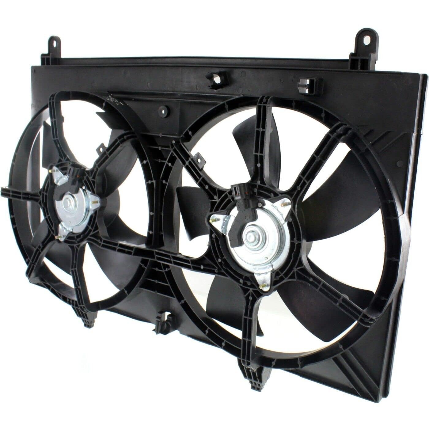 Front Dual Fan Shroud Assembly Direct Replacement Compatible with 2003-2008 Infiniti FX35 IN3115104 21481CL80A