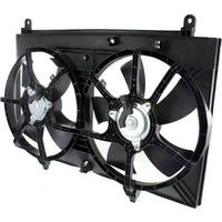Front Dual Fan Shroud Assembly Direct Replacement Compatible with 2003-2008 Infiniti FX35 IN3115104 21481CL80A