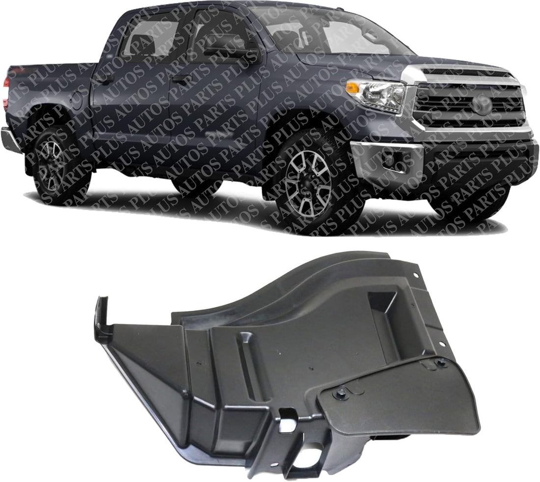 Front Section Fender Liner Right Passenger Side Direct Replacement Compatible With 2014-2021 Toyota Tundra TO1249192 538050C040