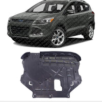 Front Engine Splash Shield Under Cover Direct Replacement Compatible with 2013-2019 Ford Escape / 2015-2019 Lincoln MKC FO1228125 EJ7Z6P013A