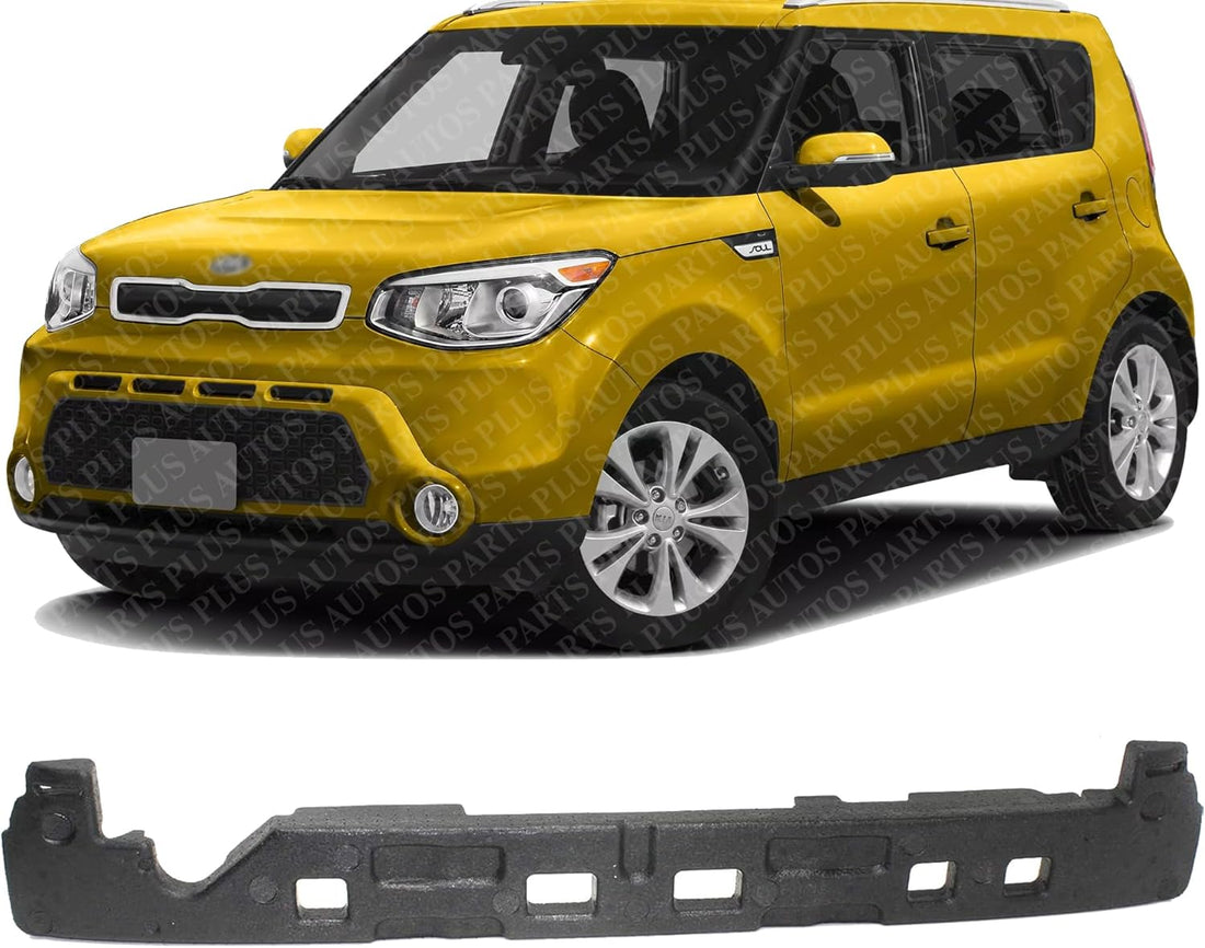 Front Bumper Face Bar Impact Absorber Direct Replacement Compatible With 2014-2016 Kia Soul KI1070136 86520B2010
