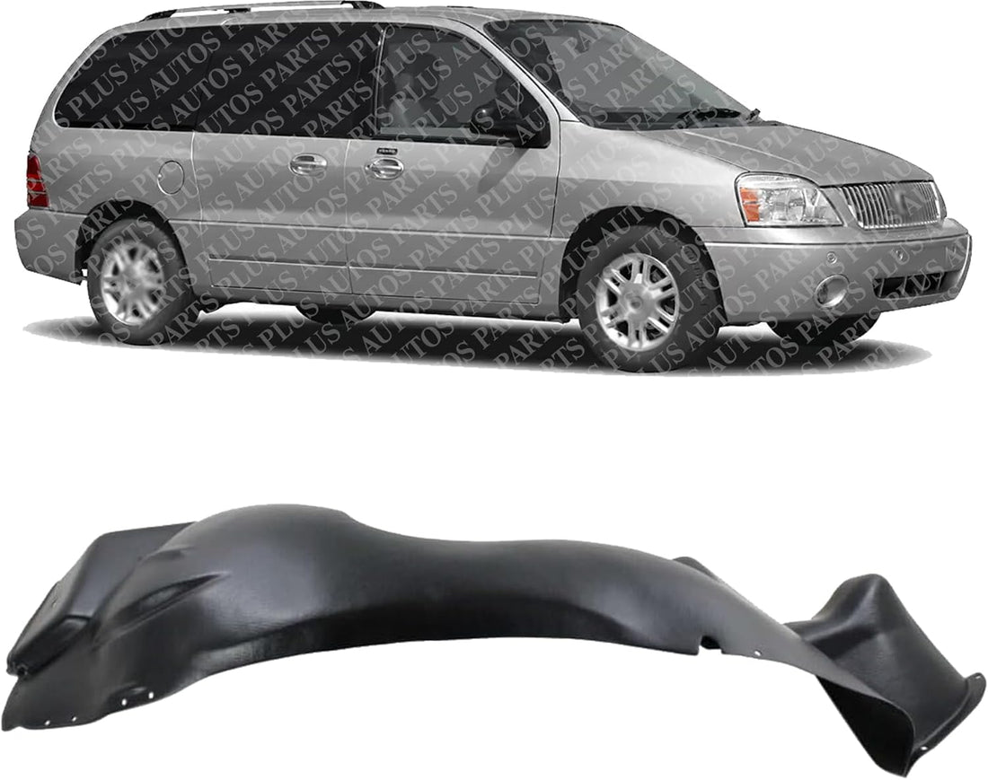 Front Fender Liner Right Passenger Side Direct Replacement Compatible with 2004-2007 Mercury Monterey/Ford Freestar FO1249121 3F2Z16102BA