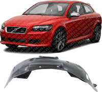 Front Fender Liner Left Driver Side Direct Replacement Compatible With 2008-2009 Volvo C30 VO1248112 312136708