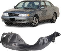 Front Fender Liner Left Driver Side Direct Replacement Compatible With 1995-1999 Toyota Avalon TO1250104 53876AC011